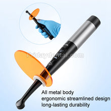 3H X-lite Q6 Dental 1 Second Curing Wireless LED Curing Light with Radiometer Metal Body