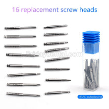 Dental Electric Universal Implant Torque Wrench Kit with 16 Screwdrivers 10-50N.cm