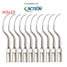 10Pcs H3 Dental Ultrasonic Scaler Perio Scaling Tips Fit Satelec / Woodpecker DTE Scaler Handpiece