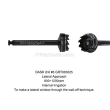 Dental DASK Sinus Lifting Kit Internally Irrigated Drills Implant Drills Stoppers Elevation Instrument