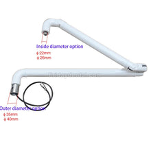 Aluminum Dental Steering Surgical Lamp LED Oral Light Arm For Dental Chair Unit