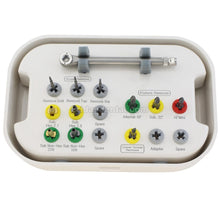 Dental Implant Fixture & Fractured Screw Removal Kit Drill Guide Remover Set