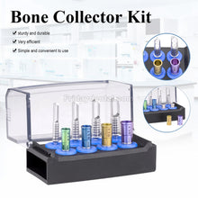 Dental Bone Bur Collector Drill Set Surgical Burs Trephine Cutting Drill Kit