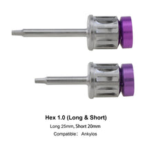 Dental Implant Screwdriver Torque Wrench Ratchet Hand Screw Driver Short Long