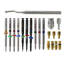 Dental Implant Broken Screw Bone Remover 20Pcs Kit Surgical Instrument