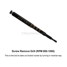 Dental Implant Fixture & Fractured Screw Removal Kit Drill Guide Remover Set