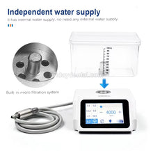 Brushless Dental Electric Motor with Automatic Water Supply Bottle LCD Touch Screen