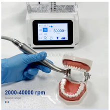 Brushless Dental Electric Motor with Automatic Water Supply Bottle LCD Touch Screen